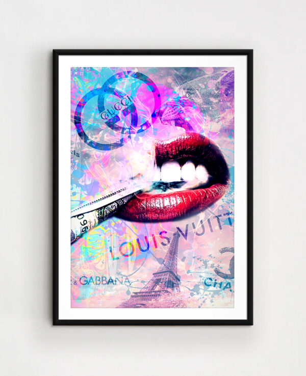 Brands in Paris 50x70